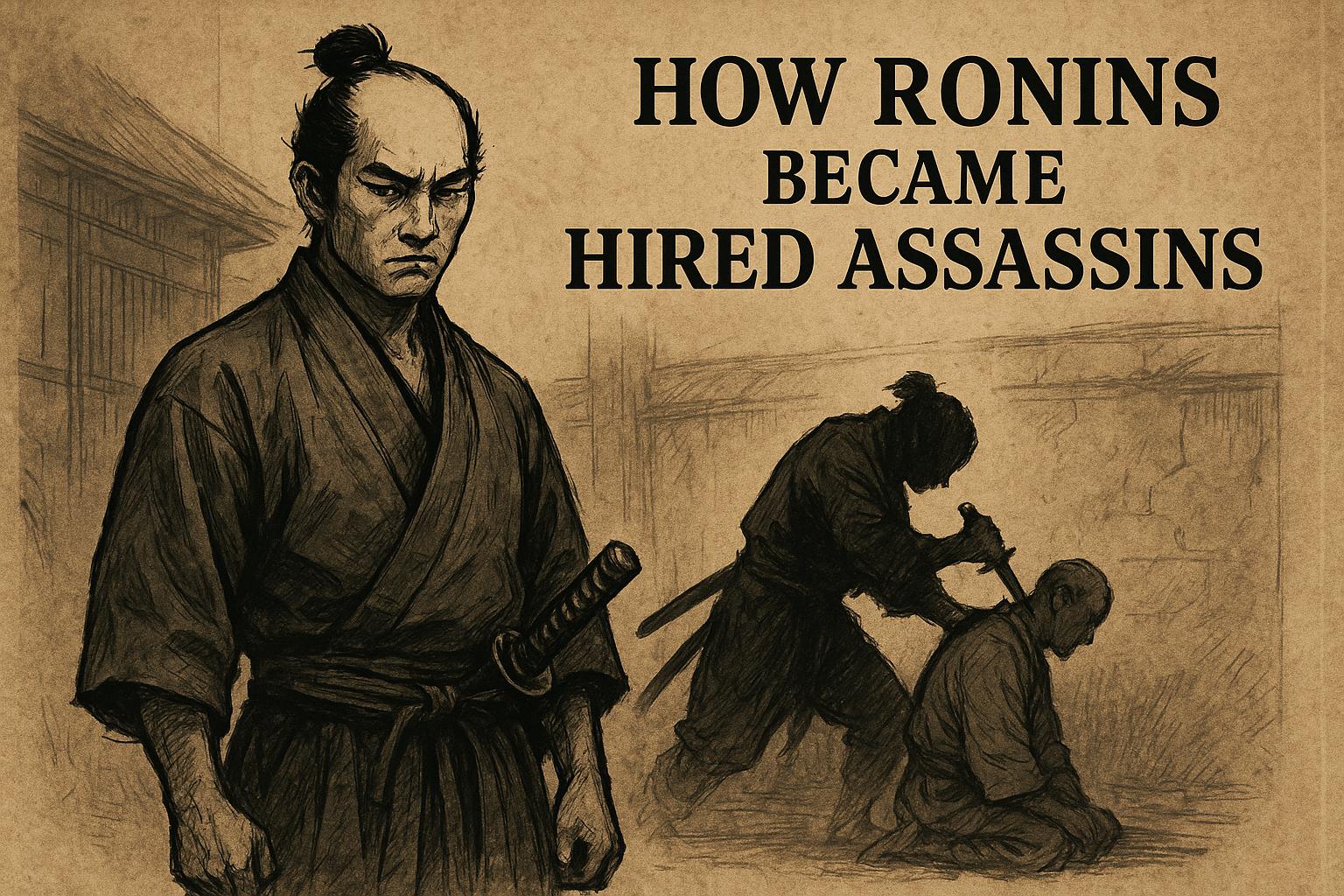 How Ronins Became Hired Assassins