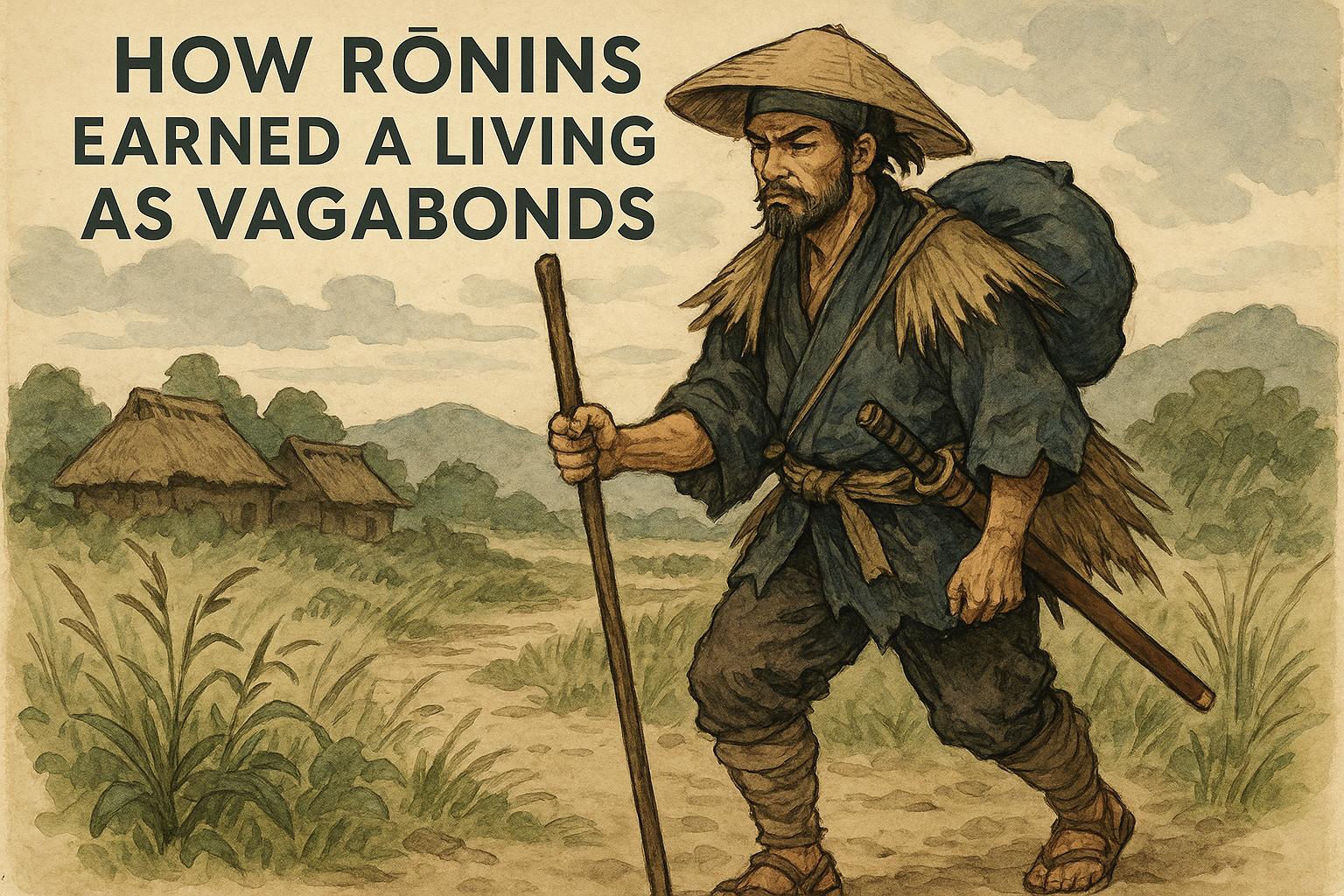 How Ronins Earned a Living as Vagabonds