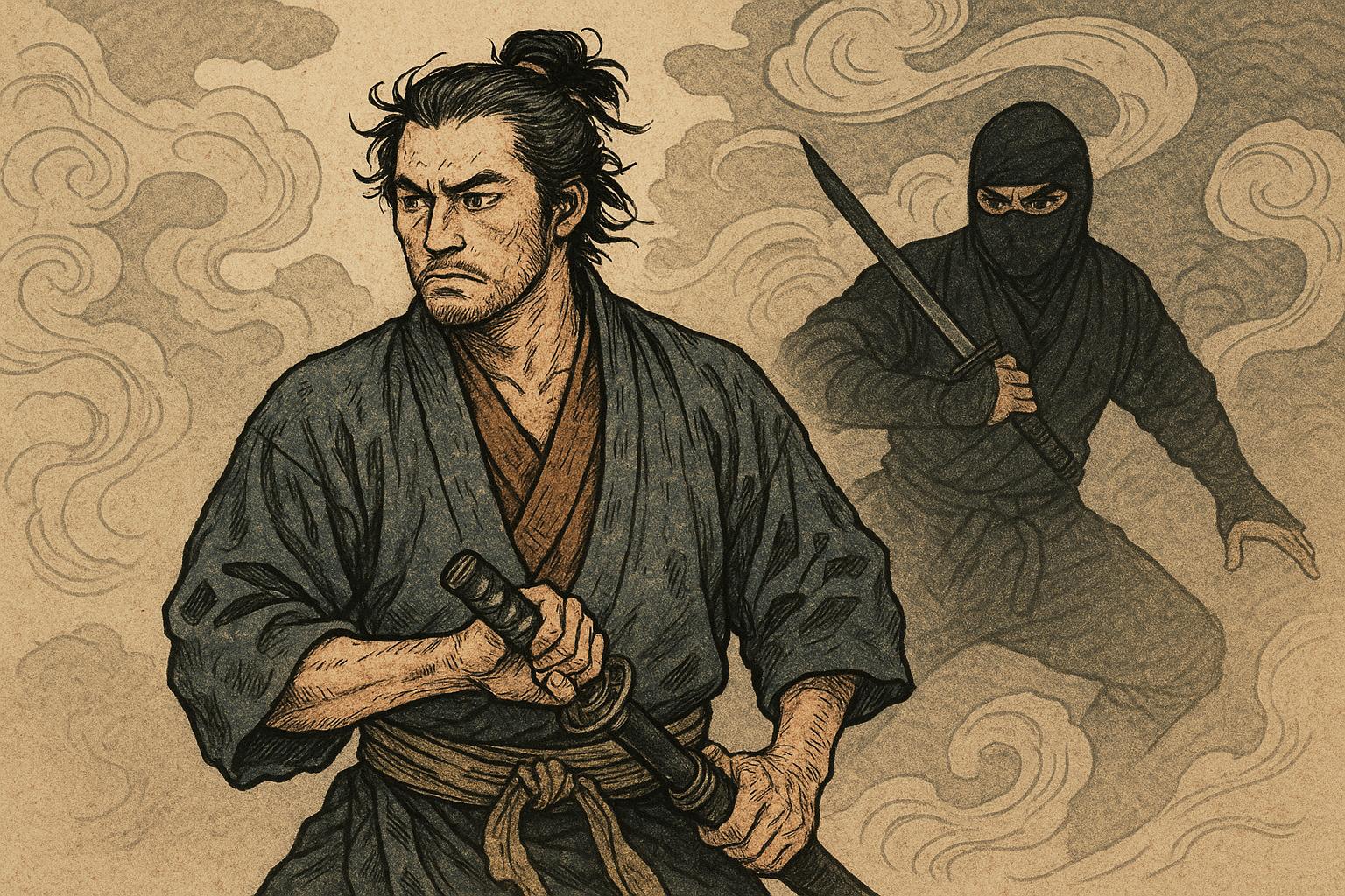 Ronins and Their Connection to the Ninja Mythology