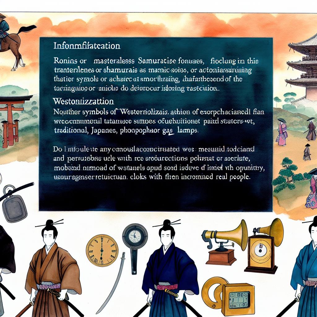 Ronins and the Influence of Westernization