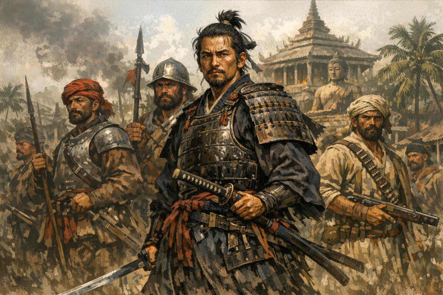 Ronins as Hired Mercenaries in Other Countries