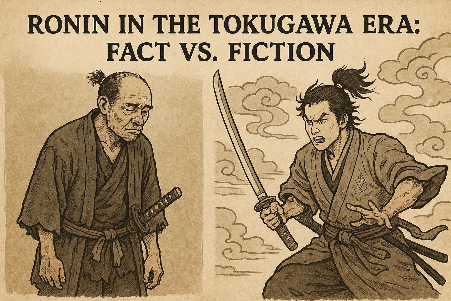 Ronins in the Tokugawa Era: Fact vs. Fiction