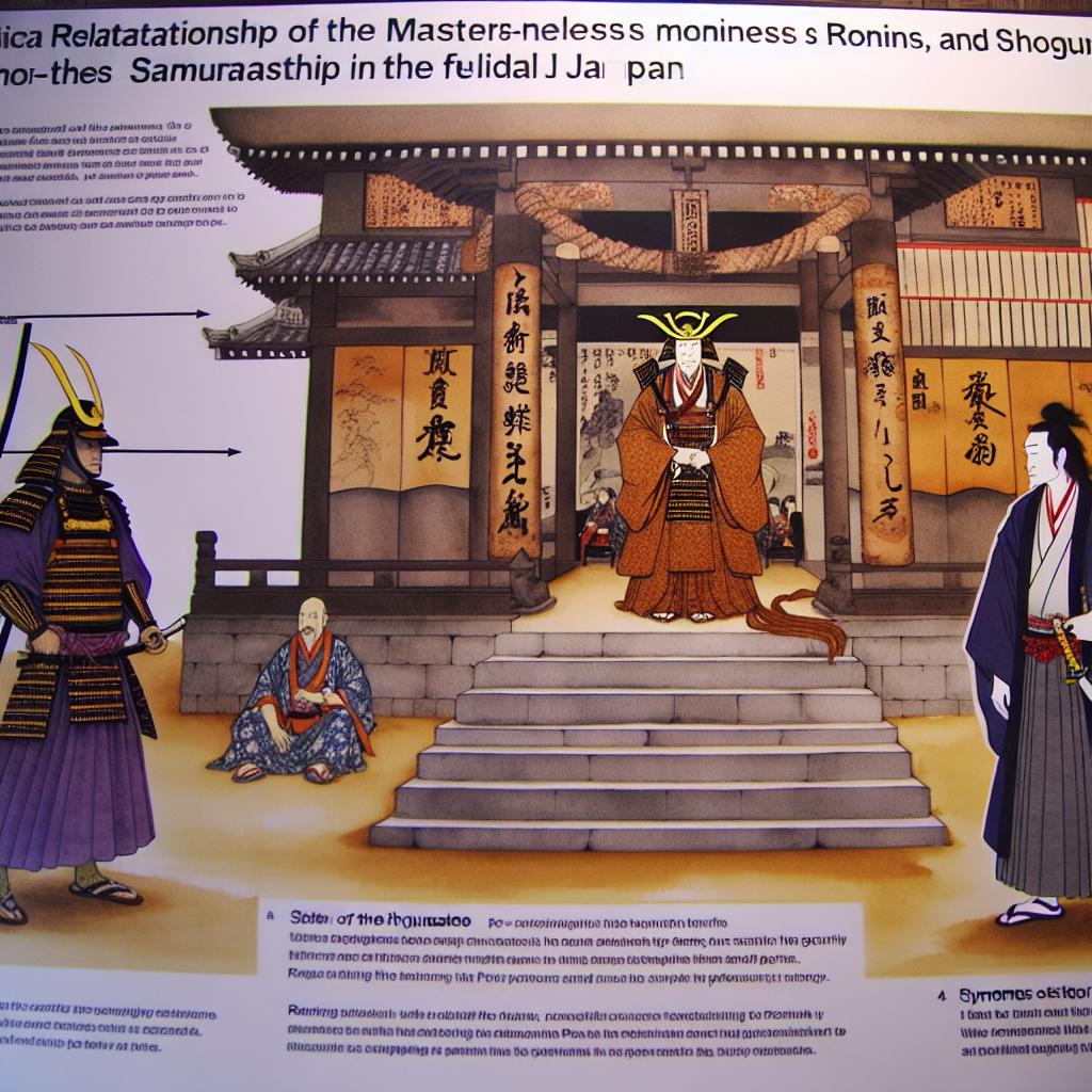 The Relationship Between Ronins and the Shogunate