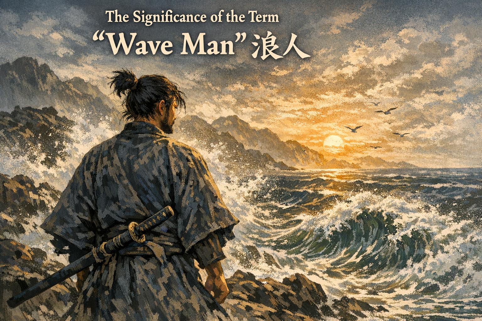 The Significance of the Term Wave Man in japanese culture